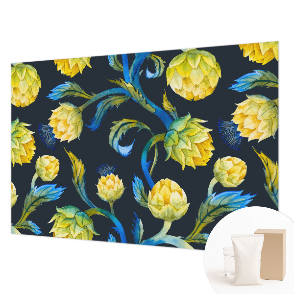 Papel de parede para quarto virtuoso das plantas