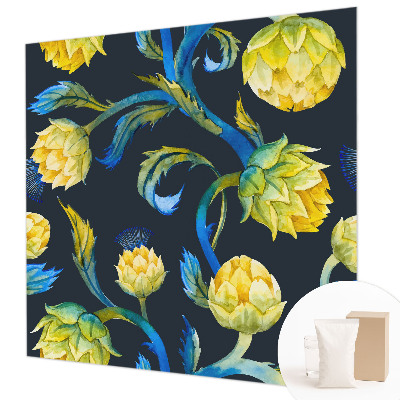 Papel de parede para quarto virtuoso das plantas