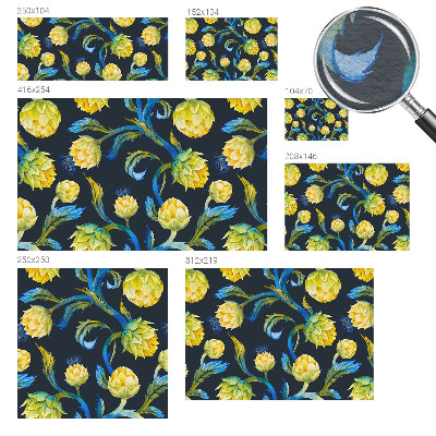 Papel de parede para quarto virtuoso das plantas