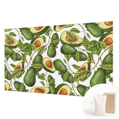 Mural fotográfico Padrão de abacate