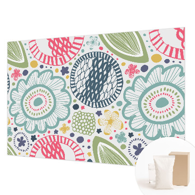 Papel de parede decorativo Padrões florais