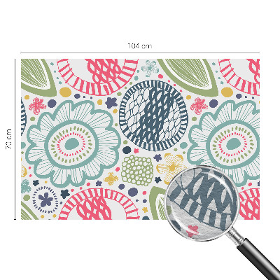 Papel de parede decorativo Padrões florais