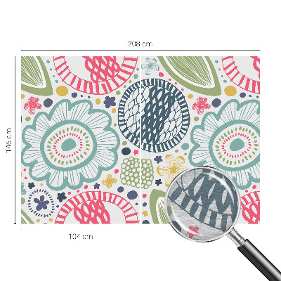Papel de parede decorativo Padrões florais