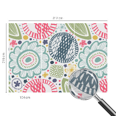 Papel de parede decorativo Padrões florais