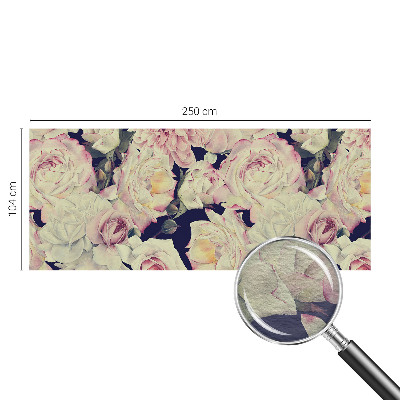 Mural de fotos na parede Buquê de flores