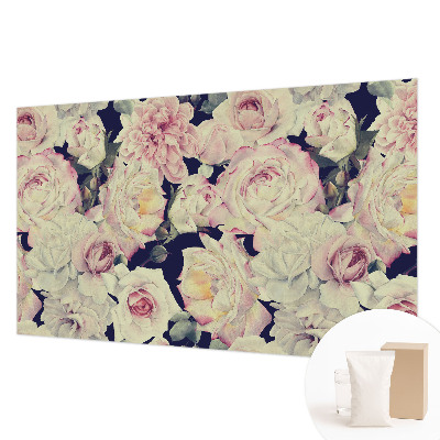 Mural de fotos na parede Buquê de flores