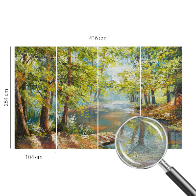 Papel de parede fotográfico Lago idílico