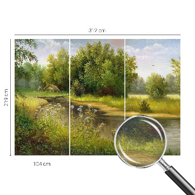 Mural fotográfico Paisagem rural