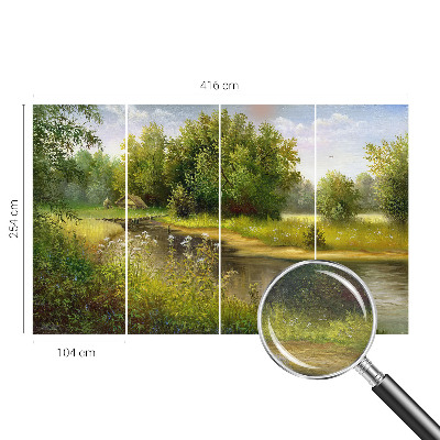 Mural fotográfico Paisagem rural
