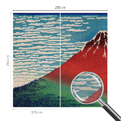 Papel de parede Montanha Vermelha