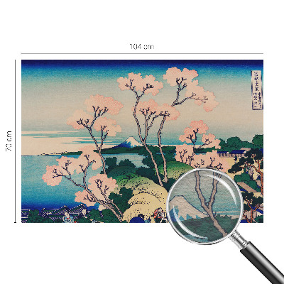 Papel de parede decorativo flores de cerejeira