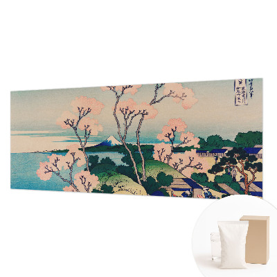 Papel de parede decorativo flores de cerejeira