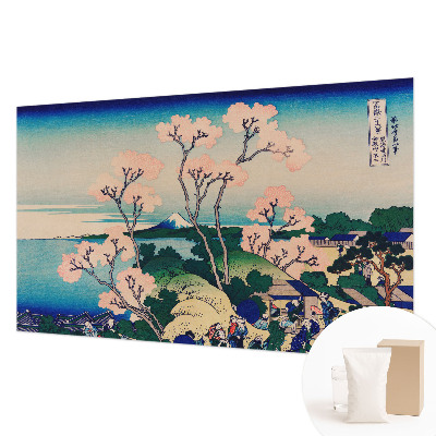 Papel de parede decorativo flores de cerejeira