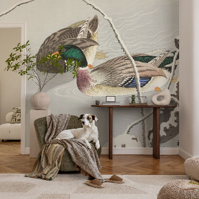 Papel de parede para quarto Patos calmos