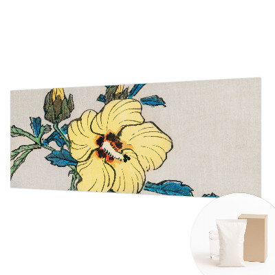 Papel de parede decorativo Flor amarela