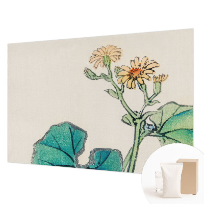 Mural de parede Flor e folhas