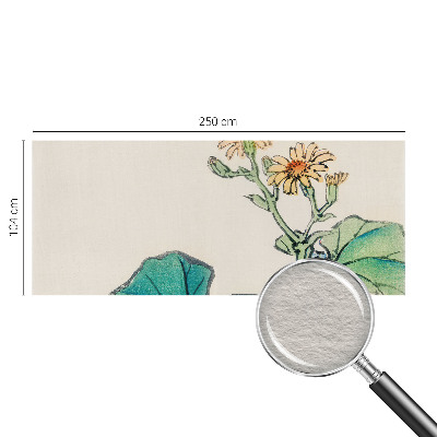 Mural de parede Flor e folhas