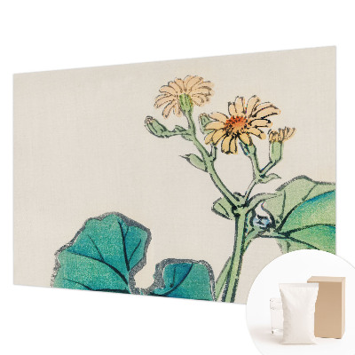 Mural de parede Flor e folhas