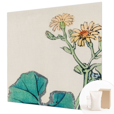 Mural de parede Flor e folhas