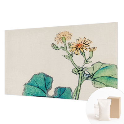 Mural de parede Flor e folhas