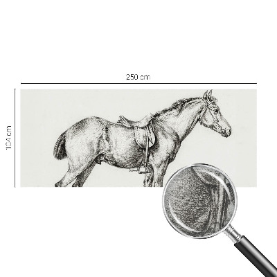 Fotomural Esboço de um cavalo
