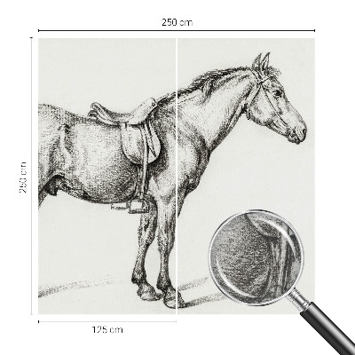 Fotomural Esboço de um cavalo