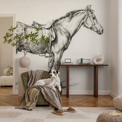 Fotomural Esboço de um cavalo