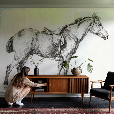 Fotomural Esboço de um cavalo