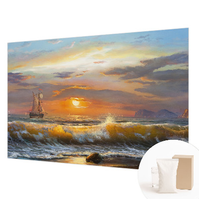 Papel de parede para sala Panorama do mar