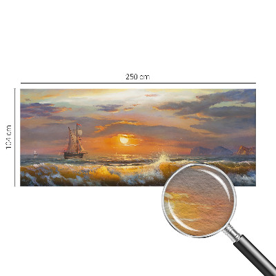 Papel de parede para sala Panorama do mar