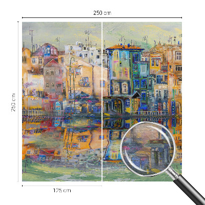 Papel de parede para quarto Cidade mágica
