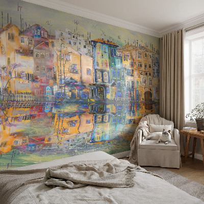 Papel de parede para quarto Cidade mágica
