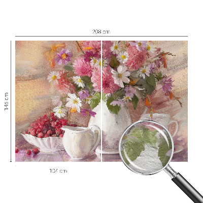 Papel de parede decorativo Flores silvestres