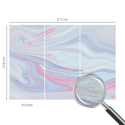 Mural de parede Espiral pastel