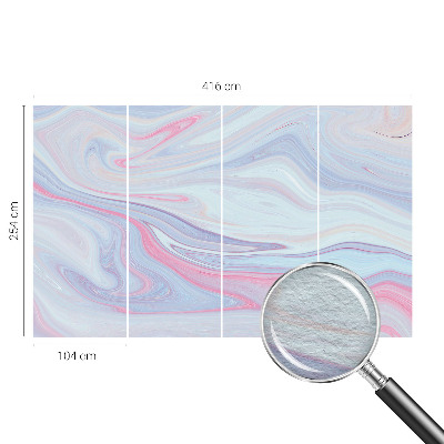 Mural de parede Espiral pastel