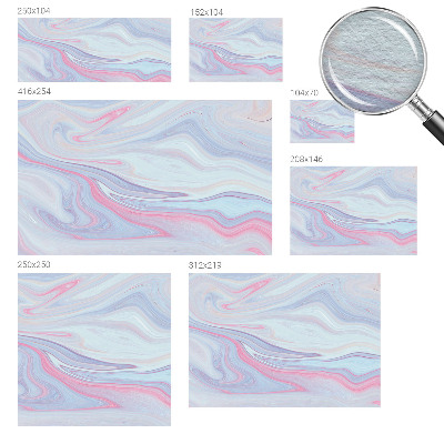 Mural de parede Espiral pastel