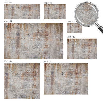 Papel de parede para quarto Superfície bruta
