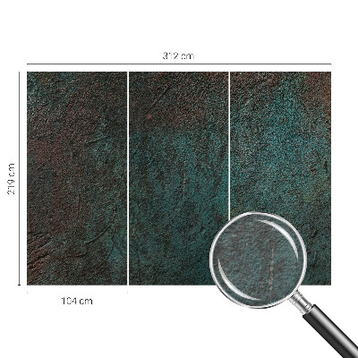 Papel de parede decorativo Superfície rústica