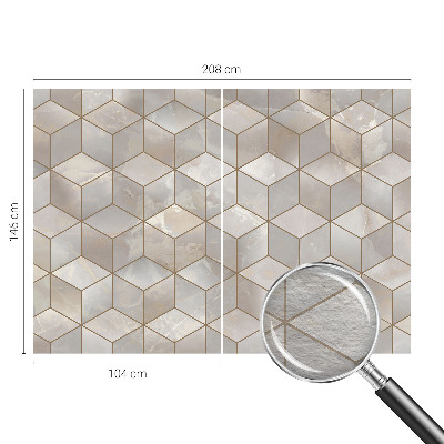 Mural de parede Mosaico geométrico