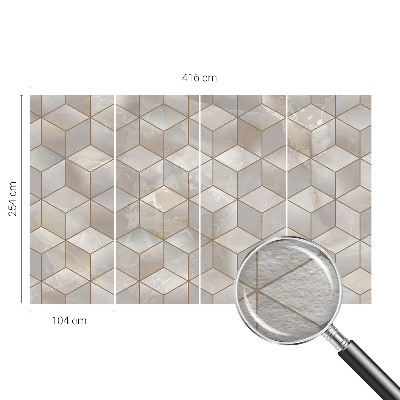 Mural de parede Mosaico geométrico