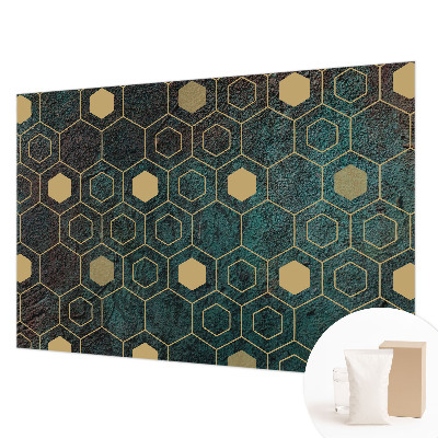 Fotomural hexágonos geométricos