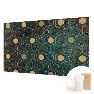 Fotomural hexágonos geométricos