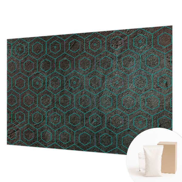 Papel de parede para sala Padrão geométrico