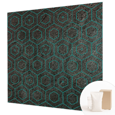 Papel de parede para sala Padrão geométrico