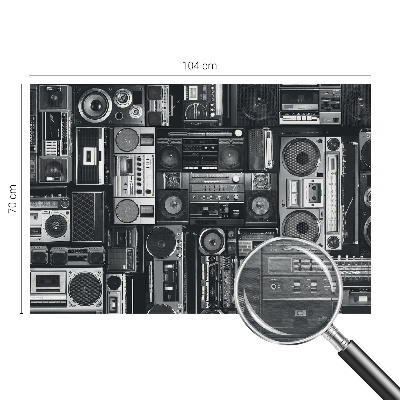 Papel de parede para quarto Rádio retrô