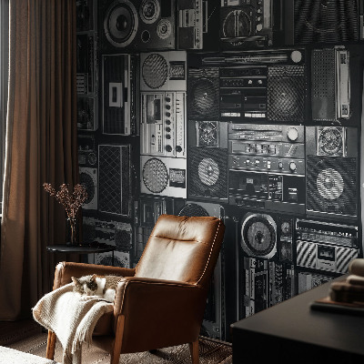 Papel de parede para quarto Rádio retrô