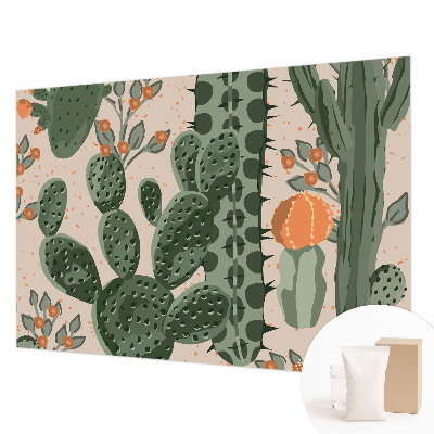 Papel de parede Cactos verdes