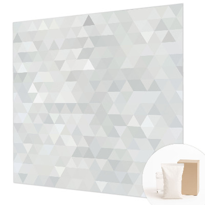 Mural de fotos na parede Padrão cinza