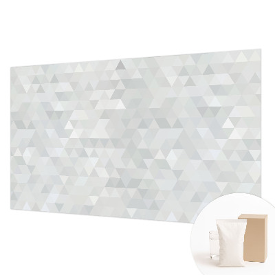 Mural de fotos na parede Padrão cinza