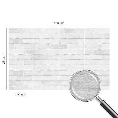 Papel de parede fotográfico Parede de tijolos